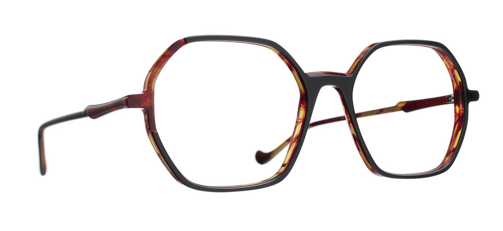 Caroline Abram CLARA -  NOIR / ÉCAILLE - 671  2100900671 -...