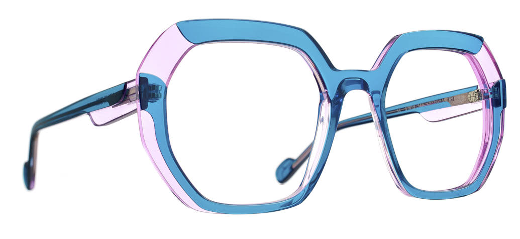 Caroline Abram OCTAVIA -  BLEU PÉTROLE / ROSE CLAIR - 799 ...