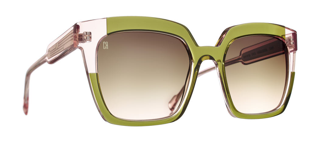 Caroline Abram HELSEA -  VERT / ROSE - 782  2200820782 - HELSEA