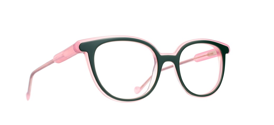 Caroline Abram HYPNOSE - VERT / ROSE CLAIR - 1092  6100271092 -...